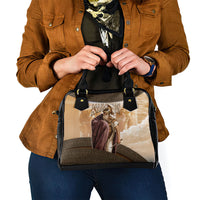 King Of Mycenae Agamemnon Shoulder Handbag Ancient Greek Mythology Classic Warrior Painting