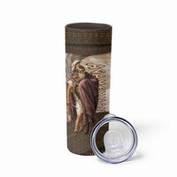 King Of Mycenae Agamemnon Skinny Tumbler Ancient Greek Mythology Classic Warrior Painting