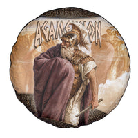 King Of Mycenae Agamemnon Spare Tire Cover Ancient Greek Mythology Classic Warrior Painting