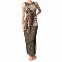 King Of Mycenae Agamemnon Tank Maxi Dress Ancient Greek Mythology Classic Warrior Painting