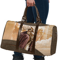 King Of Mycenae Agamemnon Travel Bag Ancient Greek Mythology Classic Warrior Painting