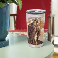 King Of Mycenae Agamemnon Tumbler Cup Ancient Greek Mythology Classic Warrior Painting