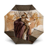King Of Mycenae Agamemnon Umbrella Ancient Greek Mythology Classic Warrior Painting