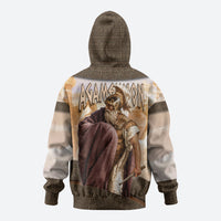 King Of Mycenae Agamemnon Zip Hoodie Ancient Greek Mythology Classic Warrior Painting