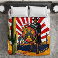 Bass Reeves Bedding Set Vintage African American Black Cowboy Western History