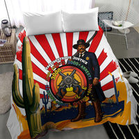 Bass Reeves Bedding Set Vintage African American Black Cowboy Western History