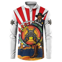 Bass Reeves Button Sweatshirt Vintage African American Black Cowboy Western History