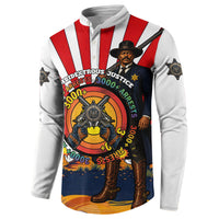 Bass Reeves Button Sweatshirt Vintage African American Black Cowboy Western History