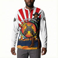 Bass Reeves Button Sweatshirt Vintage African American Black Cowboy Western History