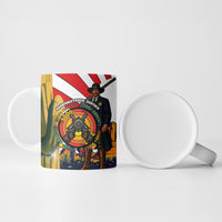 Bass Reeves Ceramic Mug Vintage African American Black Cowboy Western History