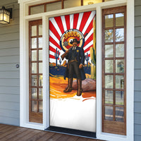 Bass Reeves Door Cover Vintage African American Black Cowboy Western History