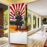 Bass Reeves Door Cover Vintage African American Black Cowboy Western History