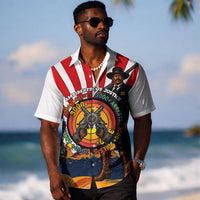 Bass Reeves Hawaiian Shirt Vintage African American Black Cowboy Western History
