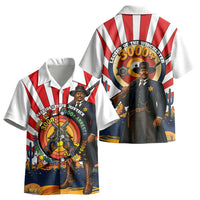 Bass Reeves Kid Hawaiian Shirt Vintage African American Black Cowboy Western History