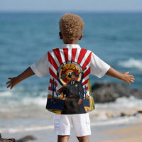 Bass Reeves Kid Hawaiian Shirt Vintage African American Black Cowboy Western History