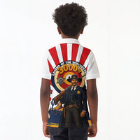 Bass Reeves Kid Polo Shirt Vintage African American Black Cowboy Western History