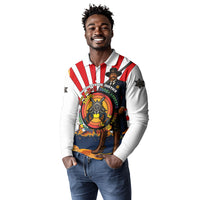 Bass Reeves Long Sleeve Polo Shirt Vintage African American Black Cowboy Western History