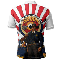 Bass Reeves Polo Shirt Vintage African American Black Cowboy Western History