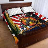 Bass Reeves Quilt Bed Set Vintage African American Black Cowboy Western History