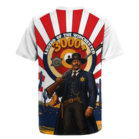 Bass Reeves Rugby Jersey Vintage African American Black Cowboy Western History