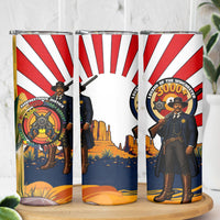 Bass Reeves Skinny Tumbler Vintage African American Black Cowboy Western History