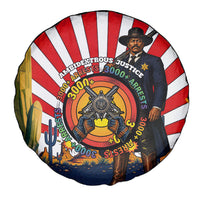 Bass Reeves Spare Tire Cover Vintage African American Black Cowboy Western History