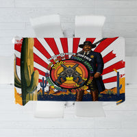 Bass Reeves Tablecloth Vintage African American Black Cowboy Western History