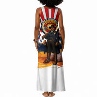 Bass Reeves Tank Maxi Dress Vintage African American Black Cowboy Western History