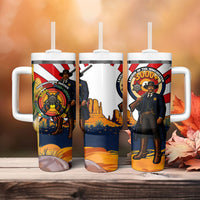 Bass Reeves Tumbler With Handle Vintage African American Black Cowboy Western History