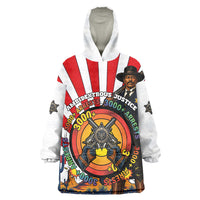 Bass Reeves Wearable Blanket Hoodie Vintage African American Black Cowboy Western History