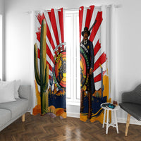Bass Reeves Window Curtain Vintage African American Black Cowboy Western History