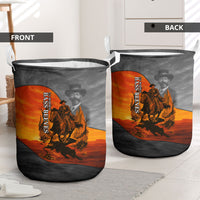 Bass Reeves Laundry Basket Vintage Black Cowboy Old West Lawman