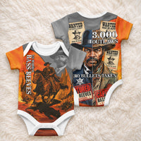 Bass Reeves Baby Onesie Vintage Black Cowboy Old West Lawman