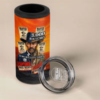 Bass Reeves 4 in 1 Can Cooler Tumbler Vintage Black Cowboy Old West Lawman