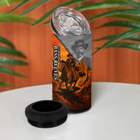 Bass Reeves 4 in 1 Can Cooler Tumbler Vintage Black Cowboy Old West Lawman