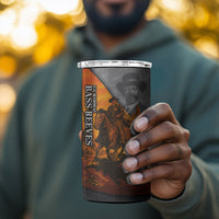 Bass Reeves 4 in 1 Can Cooler Tumbler Vintage Black Cowboy Old West Lawman