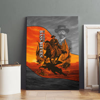 Bass Reeves Canvas Wall Art Vintage Black Cowboy Old West Lawman