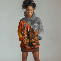 Bass Reeves Hoodie Dress Vintage Black Cowboy Old West Lawman