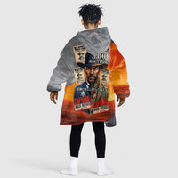 Bass Reeves Kid Wearable Blanket Hoodie Vintage Black Cowboy Old West Lawman