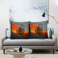 Bass Reeves Pillow Cover Vintage Black Cowboy Old West Lawman