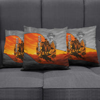 Bass Reeves Pillow Cover Vintage Black Cowboy Old West Lawman