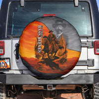 Bass Reeves Spare Tire Cover Vintage Black Cowboy Old West Lawman