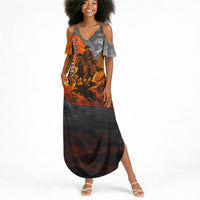 Bass Reeves Summer Maxi Dress Vintage Black Cowboy Old West Lawman