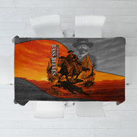 Bass Reeves Tablecloth Vintage Black Cowboy Old West Lawman
