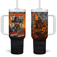 Bass Reeves Tumbler With Handle Vintage Black Cowboy Old West Lawman