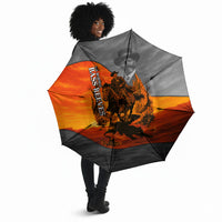 Bass Reeves Umbrella Vintage Black Cowboy Old West Lawman