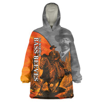 Bass Reeves Wearable Blanket Hoodie Vintage Black Cowboy Old West Lawman