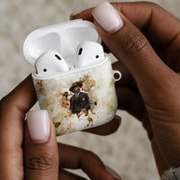 Bass Reeves Spirit Frontier Legend AirPods Case African American Marshal Horse Riding Western Watercolor