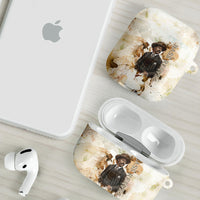 Bass Reeves Spirit Frontier Legend AirPods Case African American Marshal Horse Riding Western Watercolor