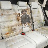 Bass Reeves Spirit Frontier Legend Back Car Seat Cover African American Marshal Horse Riding Western Watercolor